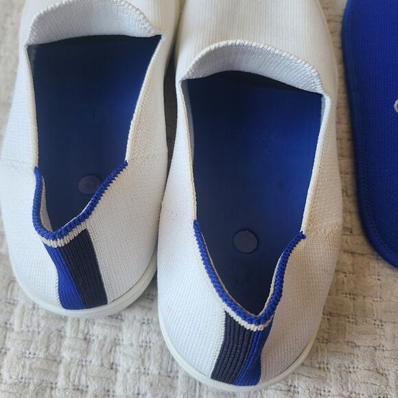 Rothy's The Original Slip On Sneakers Casual White Women's Size 7.5 - Picture 12 of 14